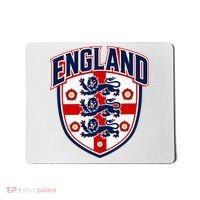England English Flag Crest Soccer Fan Mousepad thumb 0