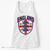 England English Flag Crest Soccer Fan Women's Tank Top thumb 0