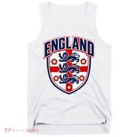 England English Flag Crest Soccer Fan Tank Top thumb 0