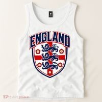 England English Flag Crest Soccer Fan Tank Top thumb 2