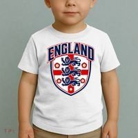 England English Flag Crest Soccer Fan Toddler T-Shirt thumb 2