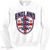 England English Flag Crest Soccer Fan Kids Sweatshirt thumb 0
