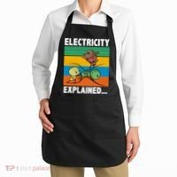 Electricity Explained Funny Apron thumb 2
