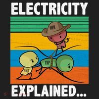 Electricity Explained Funny Hat thumb 2