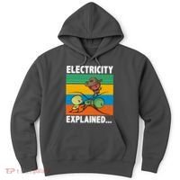 Electricity Explained Funny Hoodie thumb 0