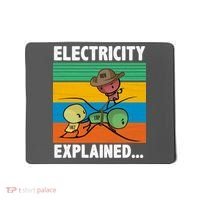 Electricity Explained Funny Mousepad thumb 0