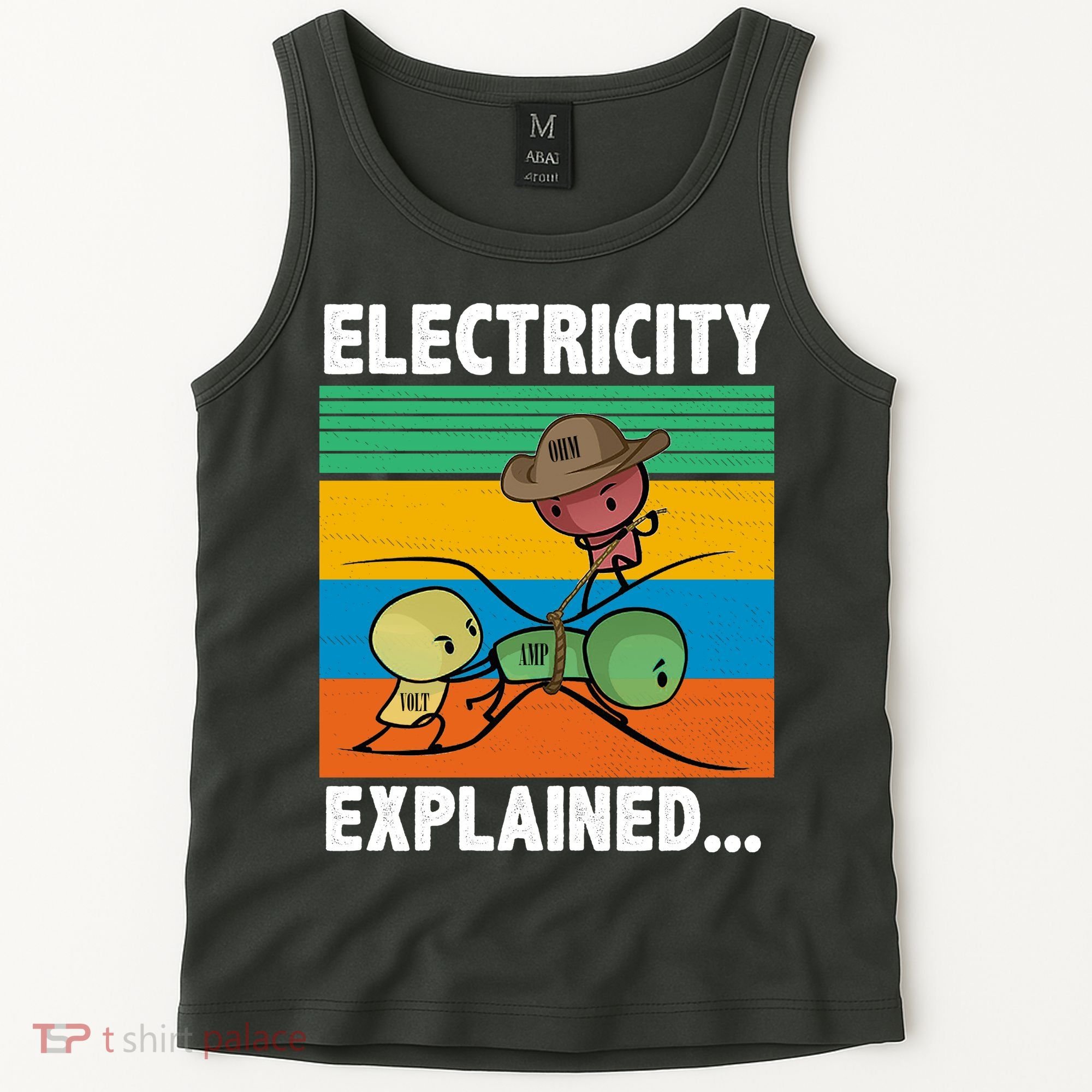 Electricity Explained Funny Tank Top