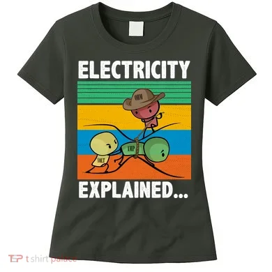 Electricity Explained Funny Women's T-Shirt