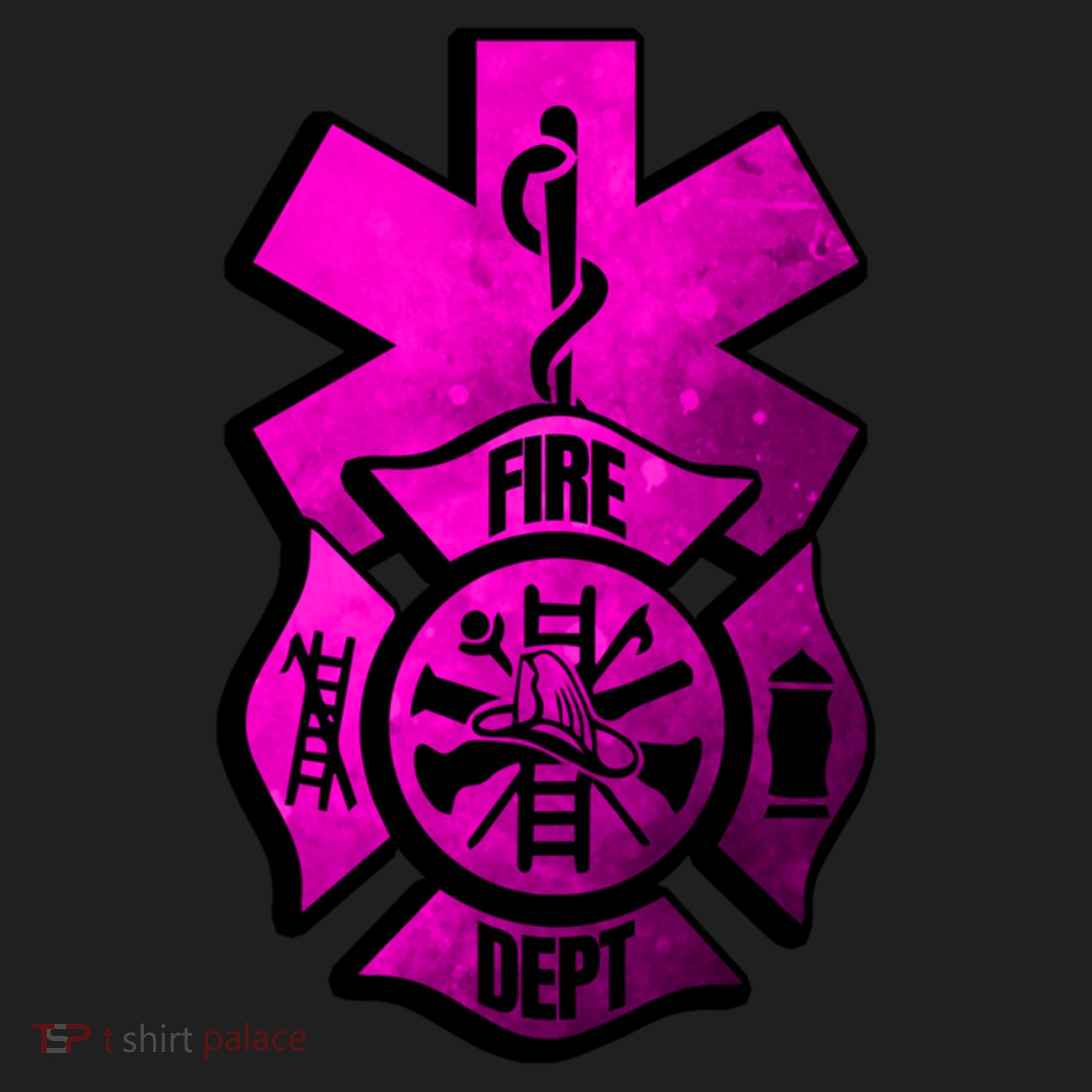 Emt Ems Fire Rescue Pink Usa Firefighter American Paramedic Gift Beanie