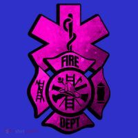 Emt Ems Fire Rescue Pink Usa Firefighter American Paramedic Gift Women's Tank Top thumb 5