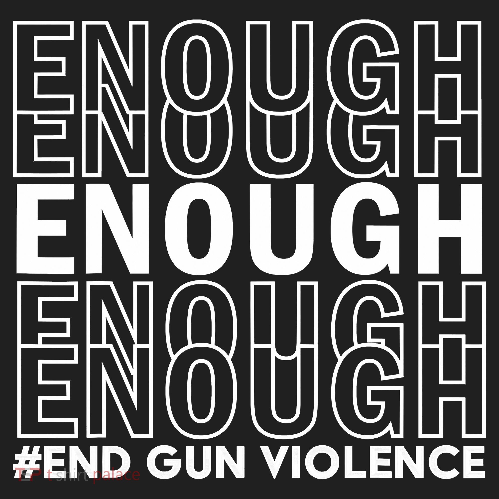 Enough End Gun Violence Awareness Day Wear Orange Beanie