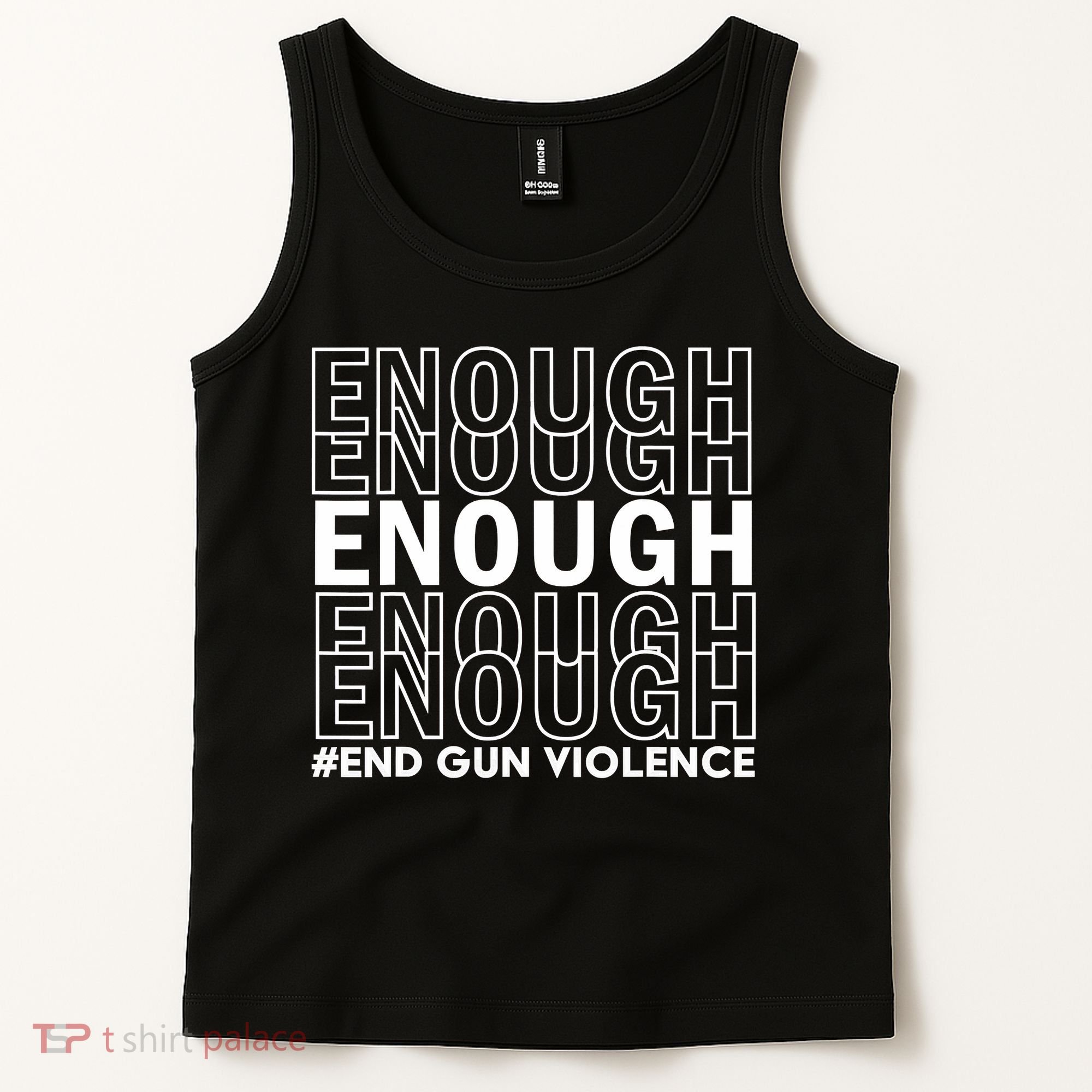 Enough End Gun Violence Awareness Day Wear Orange Tank Top