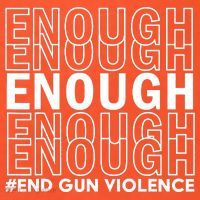 Enough End Gun Violence Awareness Day Wear Orange Women's T-Shirt thumb 6
