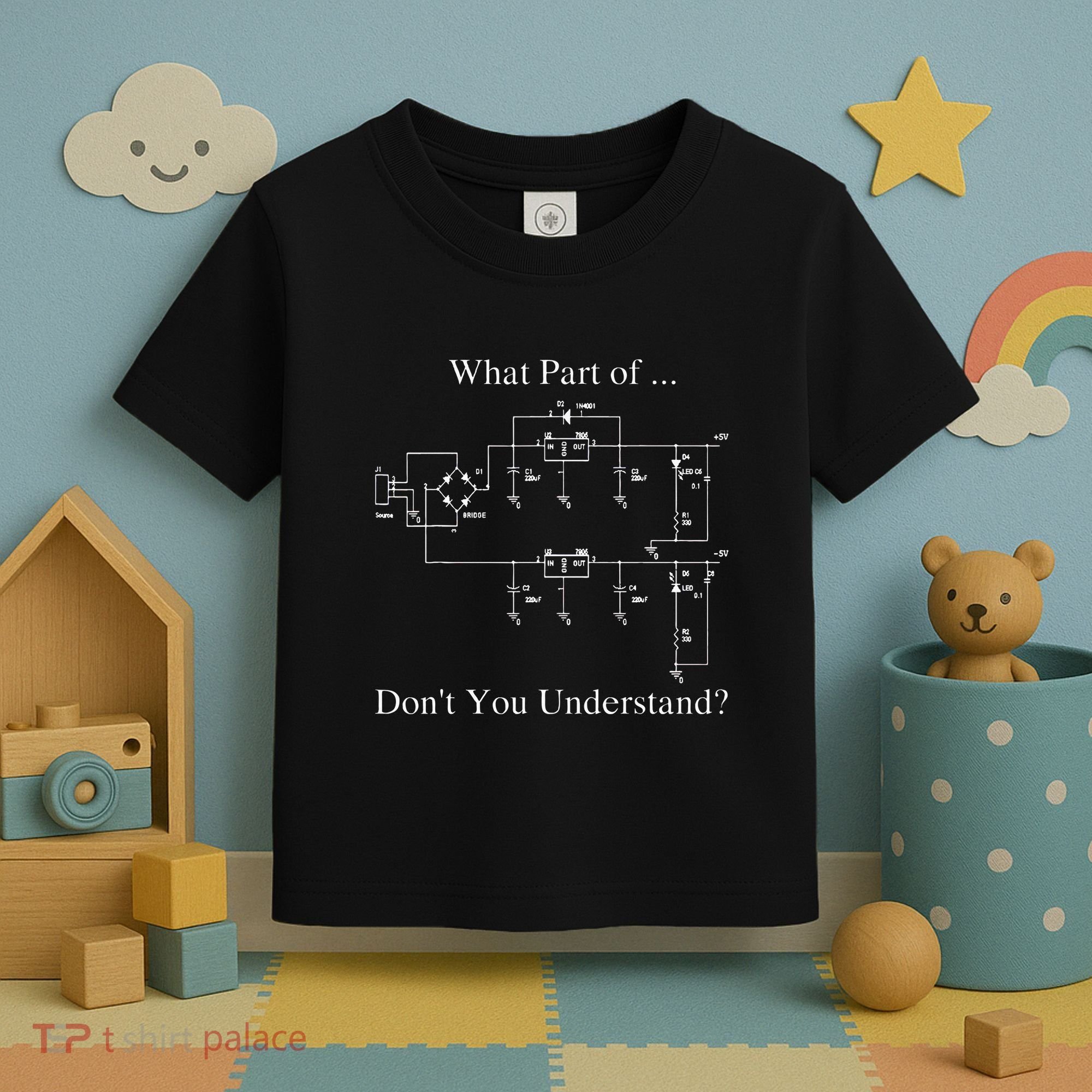 Electrical Engineer Gift Funny Technology Sarcasm Toddler T-Shirt