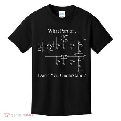 Electrical Engineer Gift Funny Technology Sarcasm Kids T-Shirt