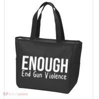 Enough End Gun Violence No More Guns Tote Bag thumb 3