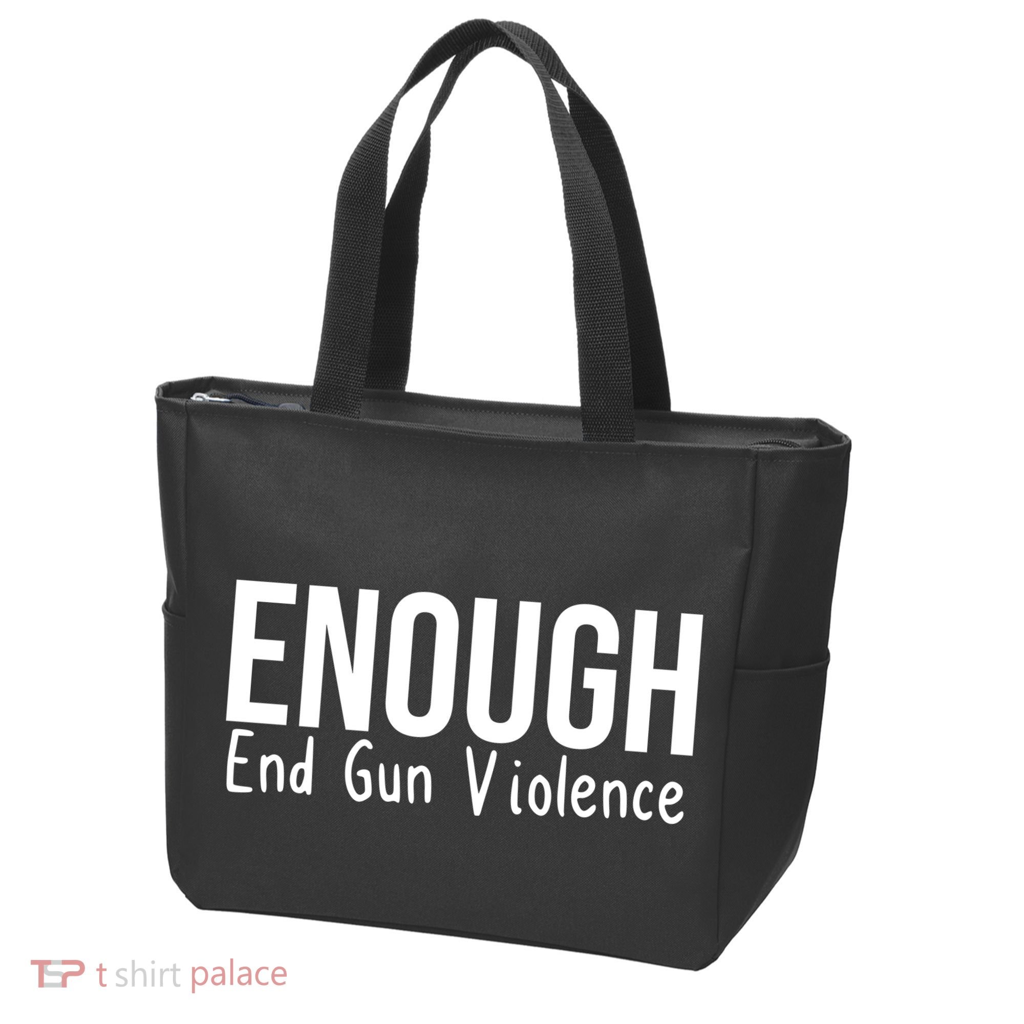 Enough End Gun Violence No More Guns Tote Bag
