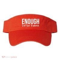 Enough End Gun Violence No More Guns Visor thumb 0