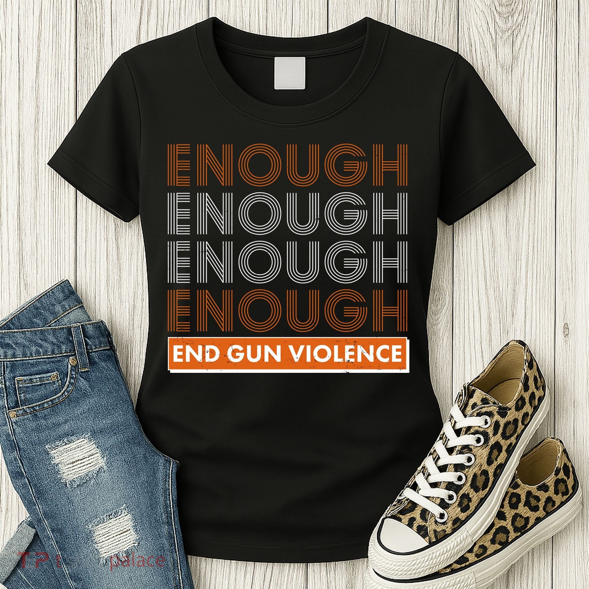 Enough End Gun Violence Women's T-Shirt