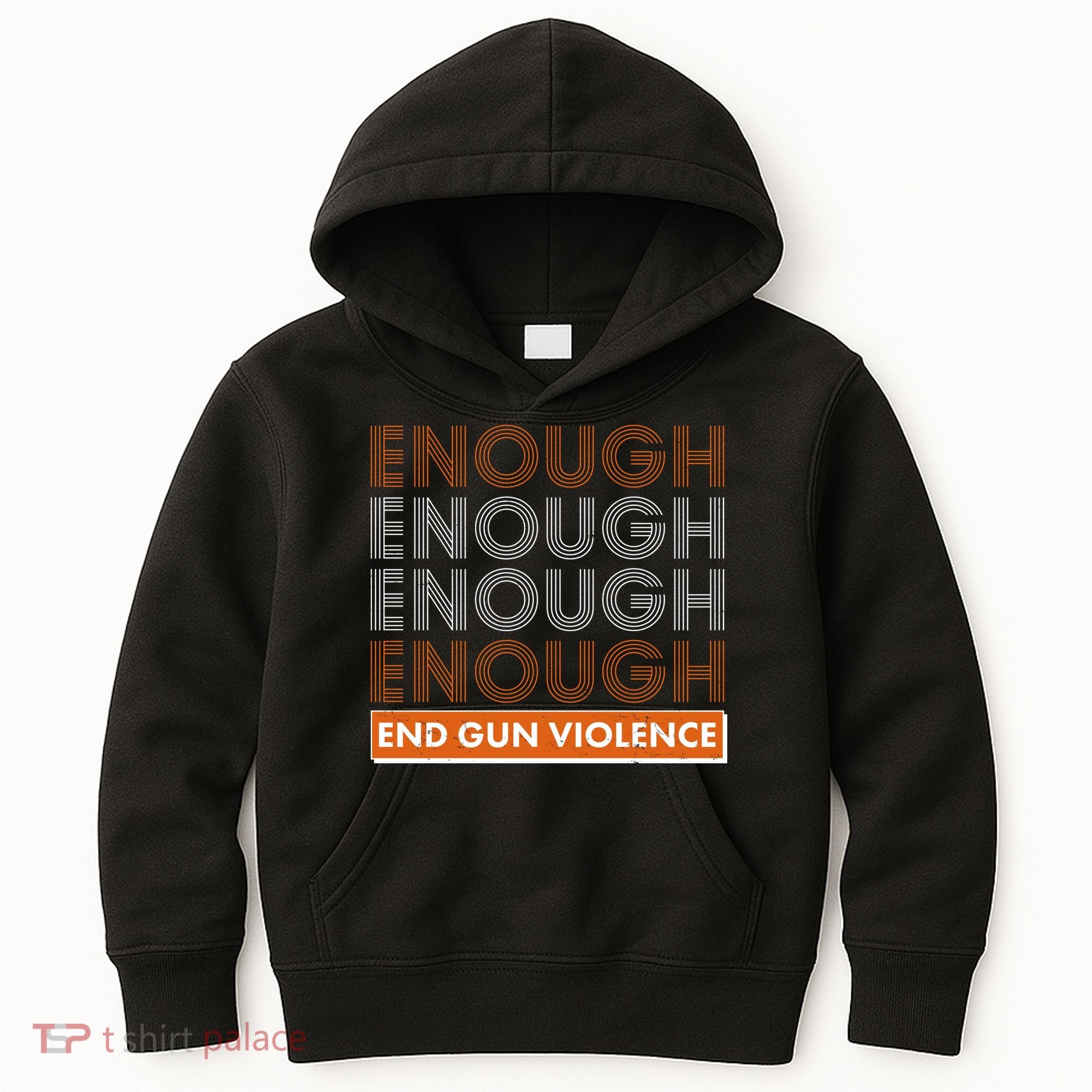 Enough End Gun Violence Kids Hoodie