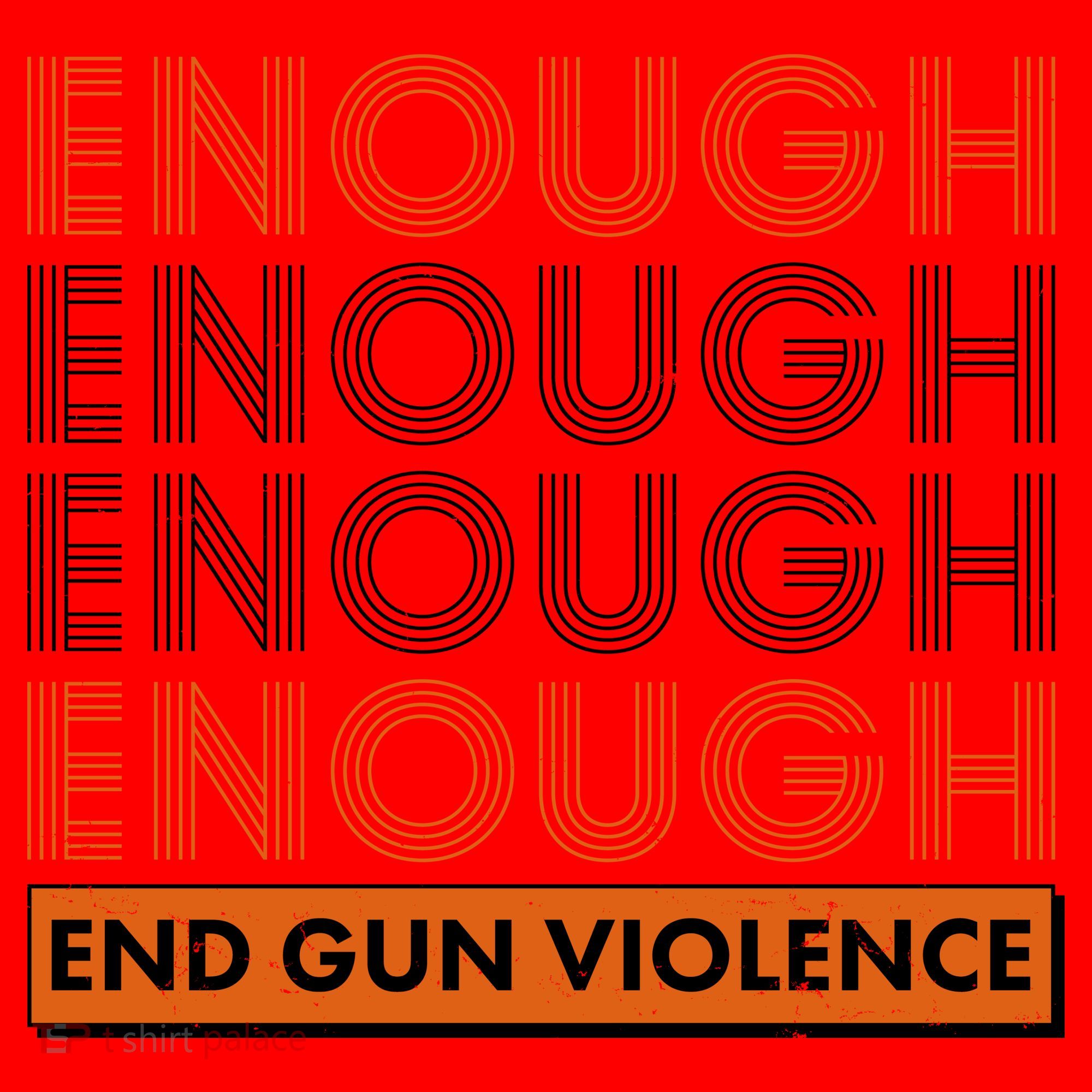 Enough End Gun Violence Santa Hat
