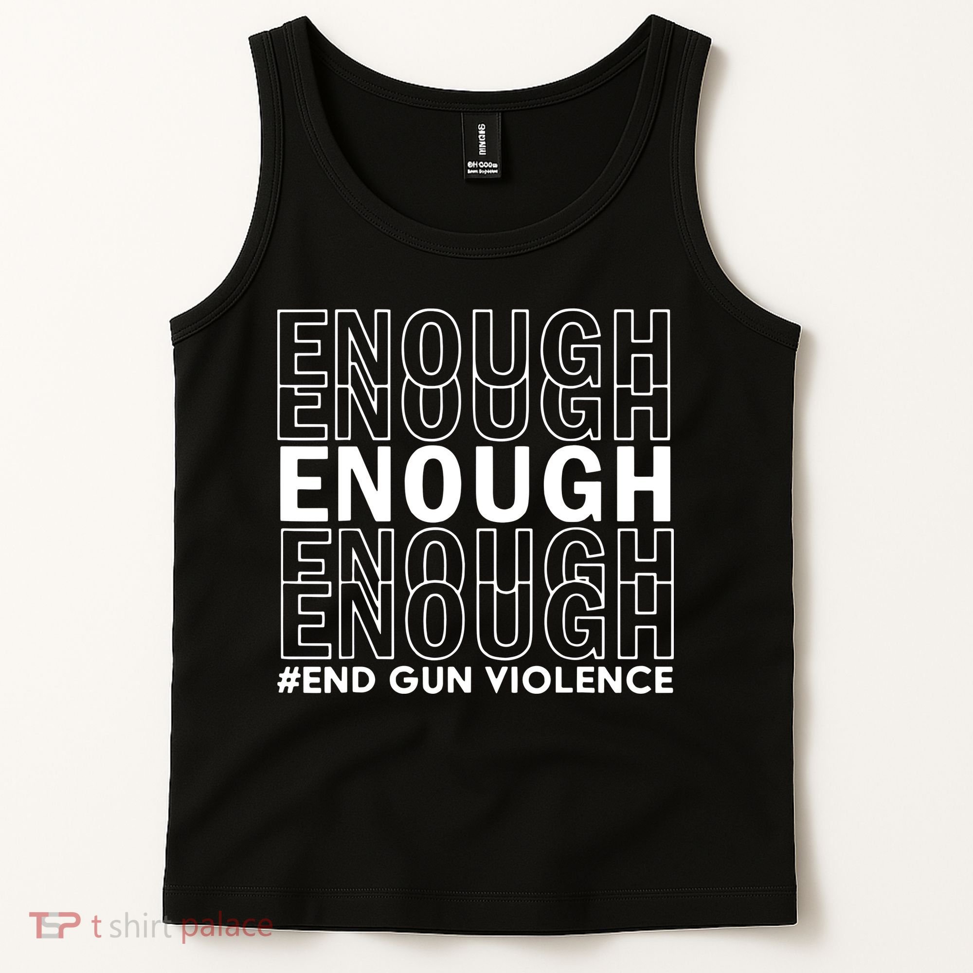 Enough End Gun Violence Awareness Day Wear Orange No To Violence Tank Top