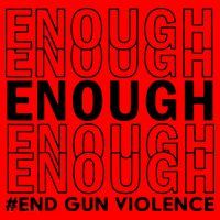 Enough End Gun Violence Awareness Day Wear Orange No To Violence Santa Hat thumb 1