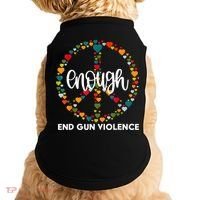Enough End Gun Violence Awareness Day Wear Orange Doggie Tank thumb 0