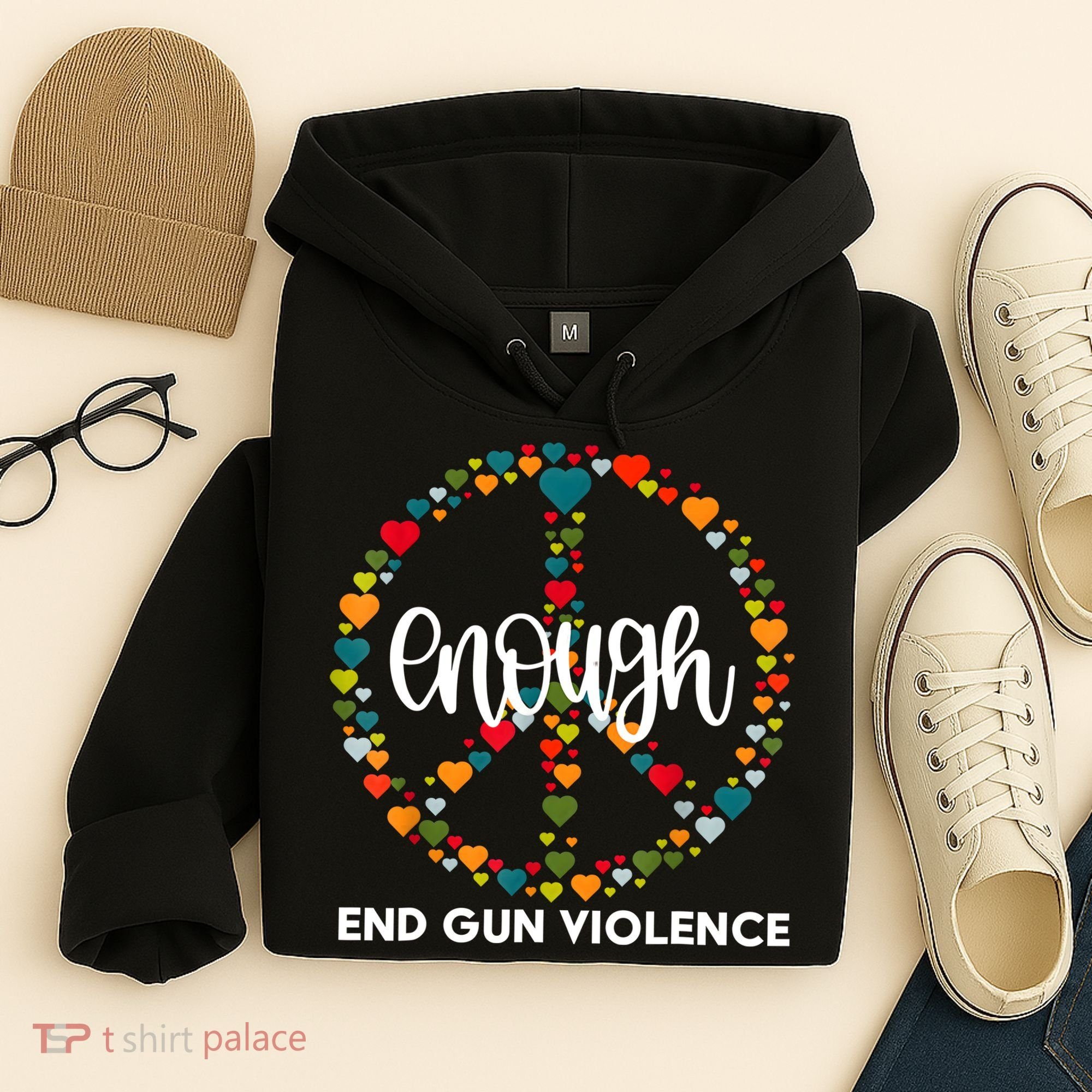 Enough End Gun Violence Awareness Day Wear Orange Hoodie