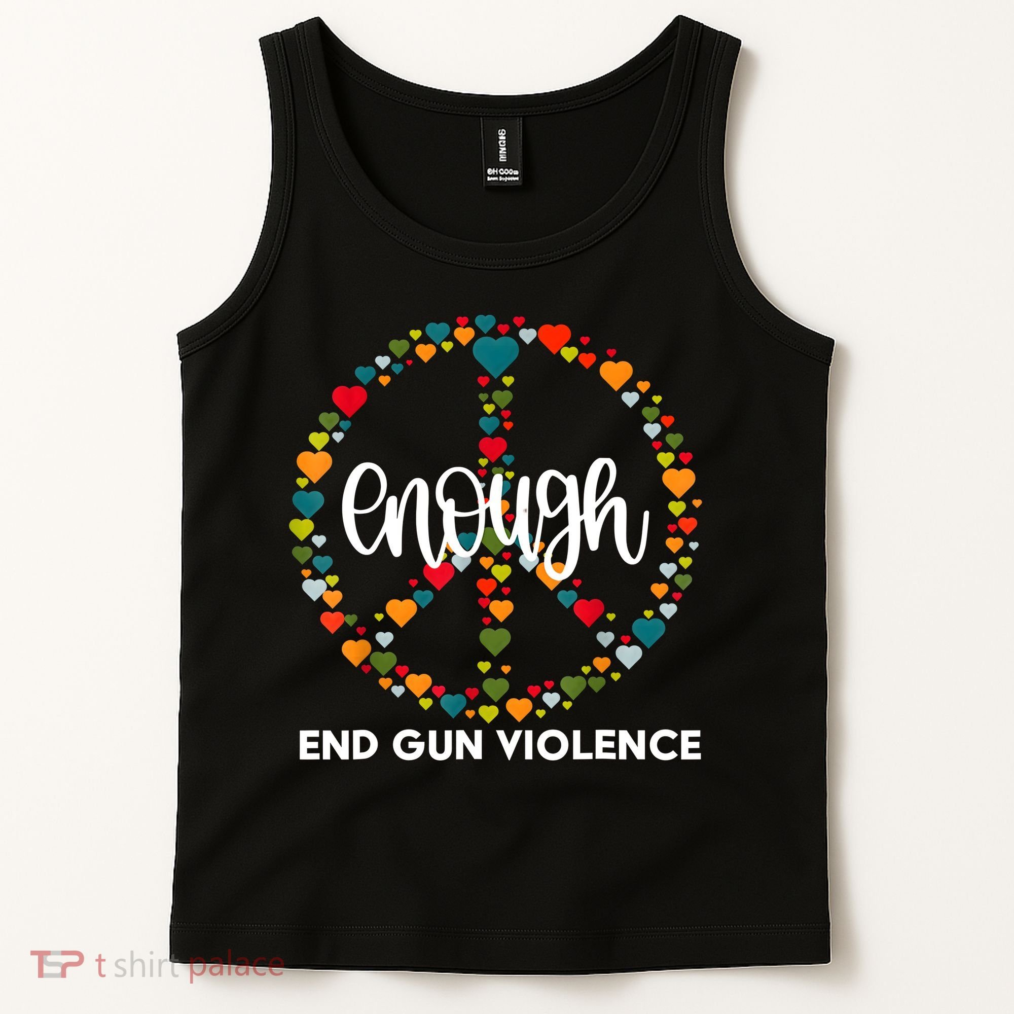 Enough End Gun Violence Awareness Day Wear Orange Tank Top