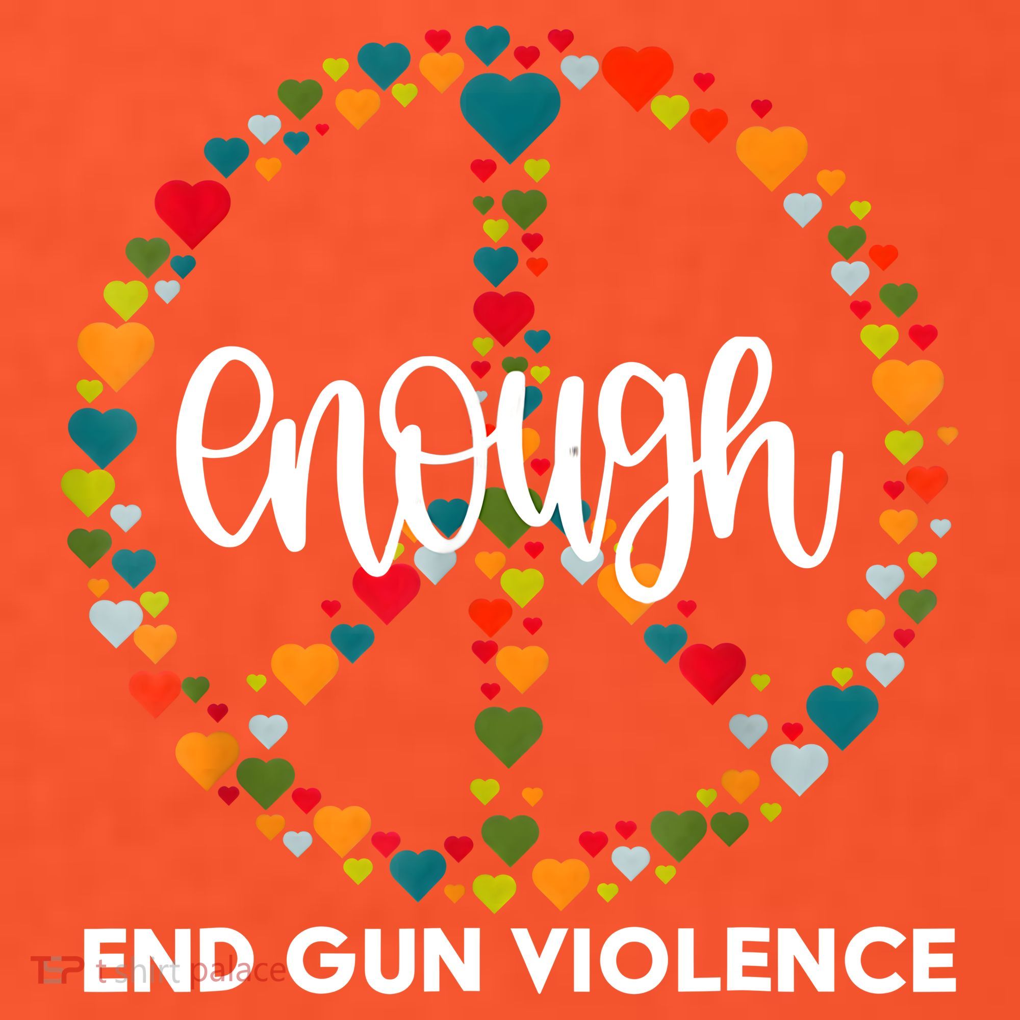 Enough End Gun Violence Awareness Day Wear Orange Baby Bodysuit