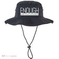 Enough End Gun Violence No Gun Awareness Day Wear Orange Bucket Hat thumb 0