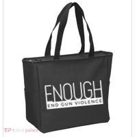 Enough End Gun Violence No Gun Awareness Day Wear Orange Tote Bag thumb 2
