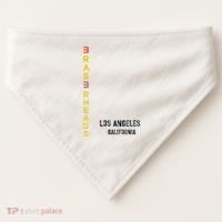 Eraserheads Eraser Heads Los Angeles Pinoy USA-Made Doggie Bandana thumb 0