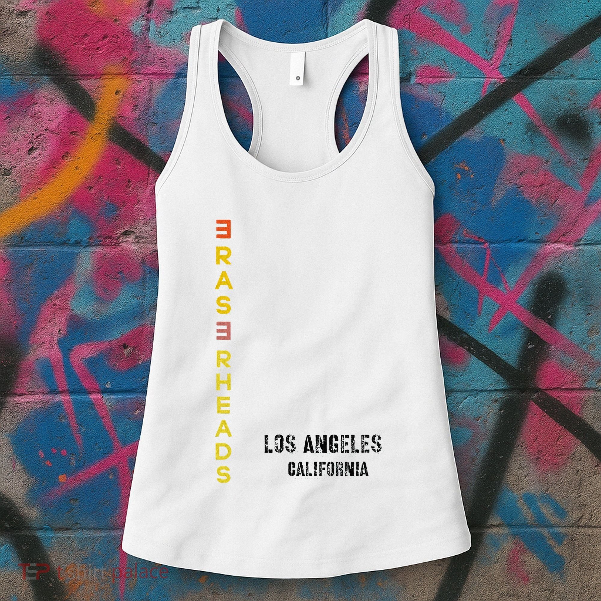 Eraserheads Eraser Heads Los Angeles Pinoy Women's Tank Top