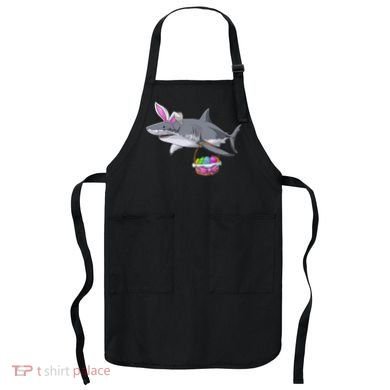 Easter Egg Hunt Shark Apron