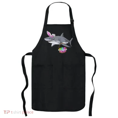 Easter Egg Hunt Shark Apron