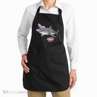 Easter Egg Hunt Shark Apron thumb 2