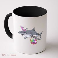 Easter Egg Hunt Shark Coffee Mug thumb 0