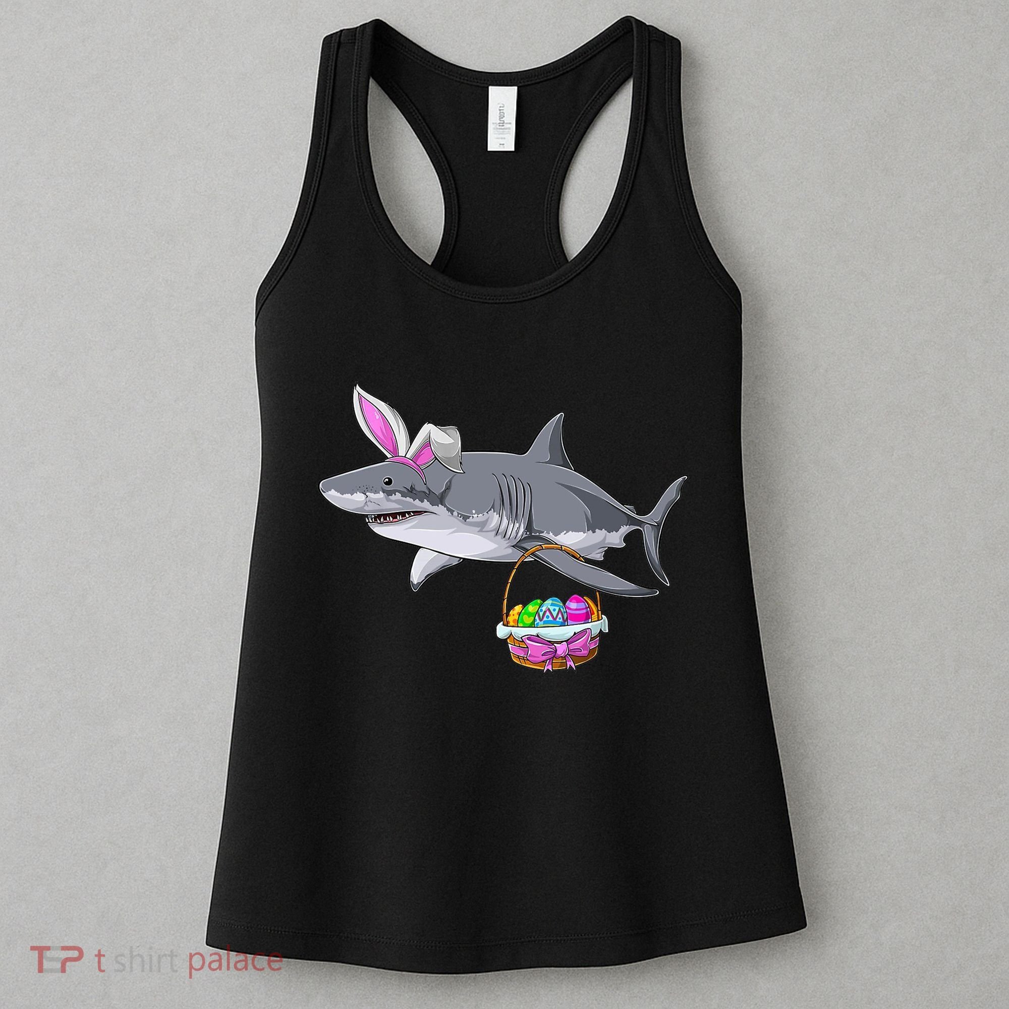 Easter Egg Hunt Shark Women's Tank Top