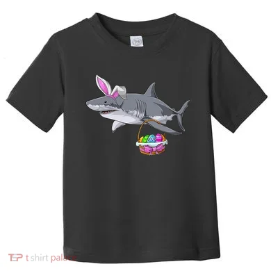 Easter Egg Hunt Shark Toddler T-Shirt