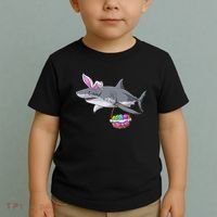 Easter Egg Hunt Shark Toddler T-Shirt thumb 2