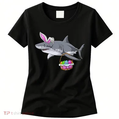 Easter Egg Hunt Shark Women's T-Shirt
