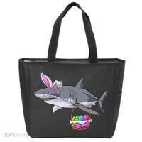 Easter Egg Hunt Shark Tote Bag thumb 0