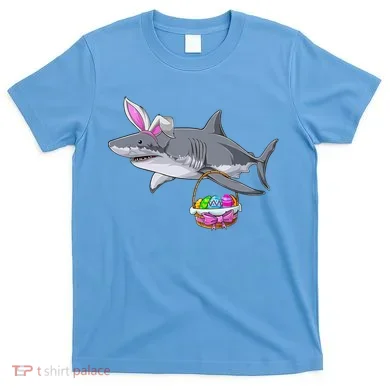 Easter Egg Hunt Shark T-Shirt