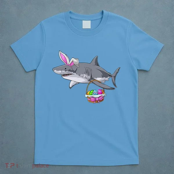 Easter Egg Hunt Shark T-Shirt