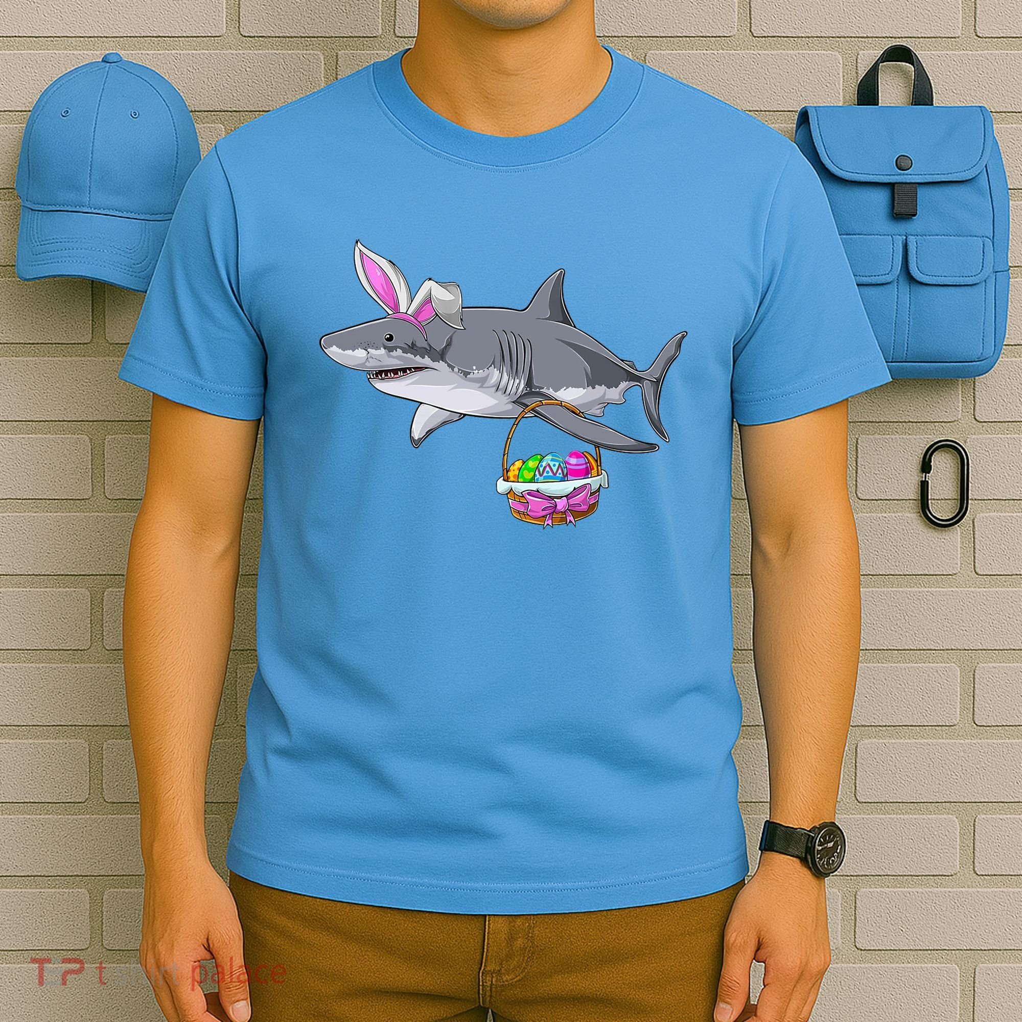 Easter Egg Hunt Shark T-Shirt