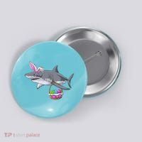 Easter Egg Hunt Shark Button thumb 0