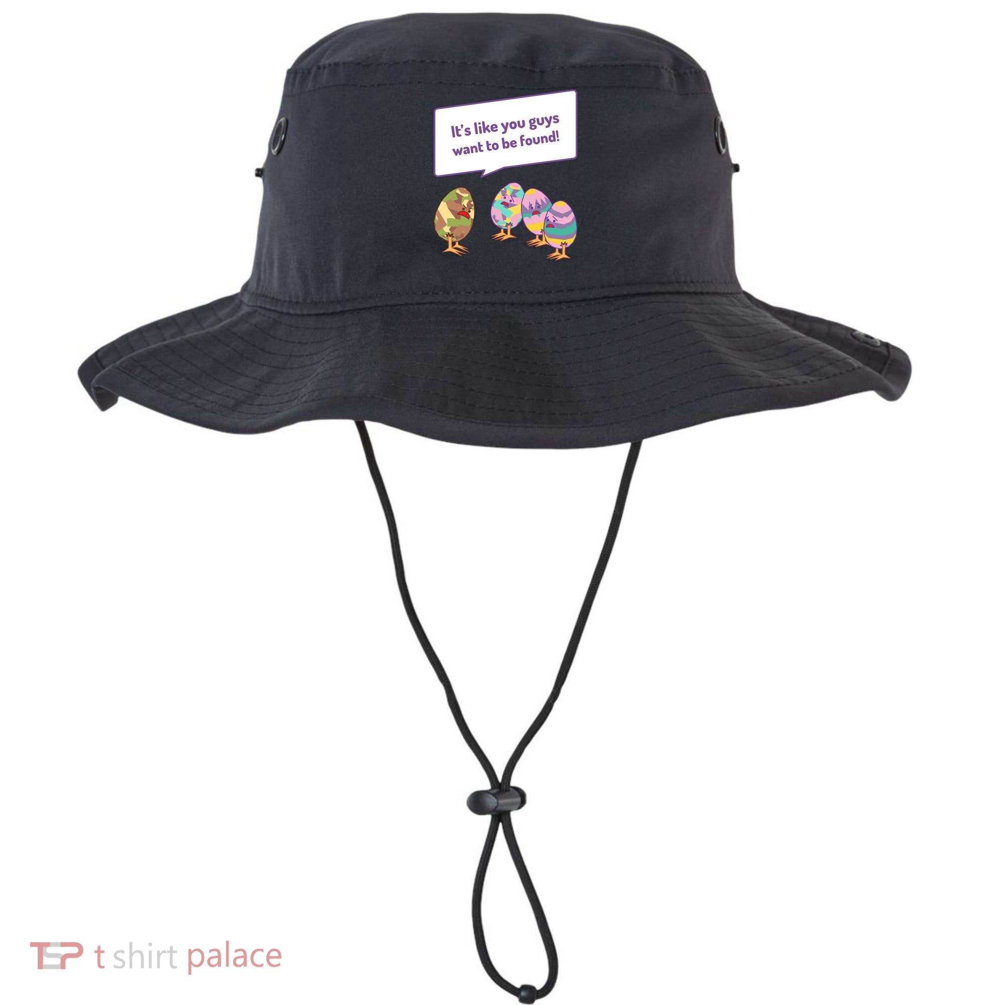 Easter Egg Hunt Funny Camo Eggs Want To Be Found Bucket Hat