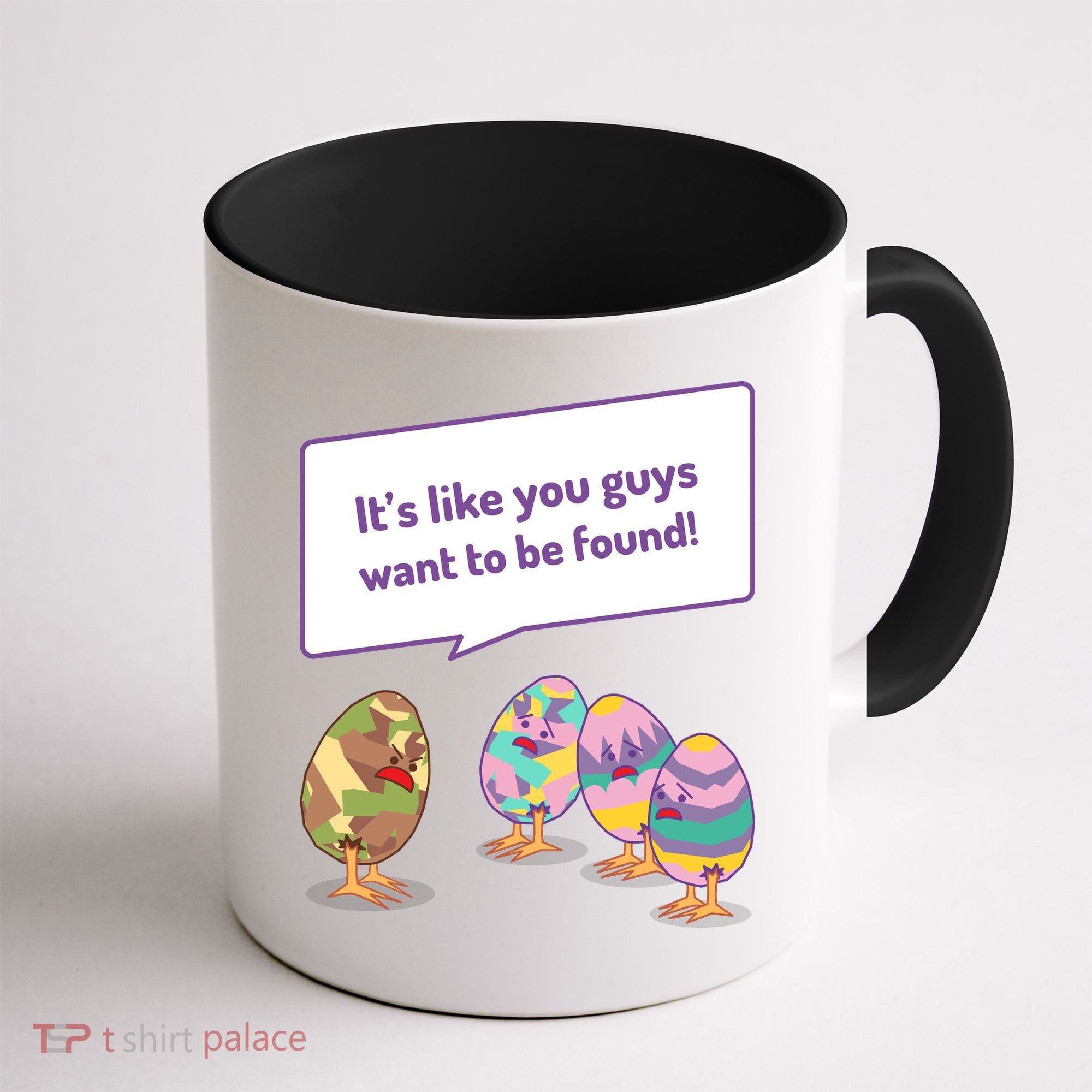 Easter Egg Hunt Funny Camo Eggs Want To Be Found Coffee Mug